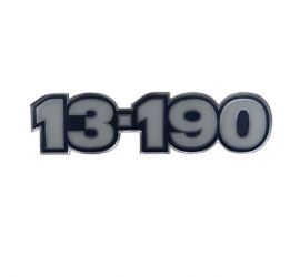 Emblema resinado frontal 13-190