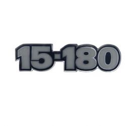 Emblema resinado frontal 15-180