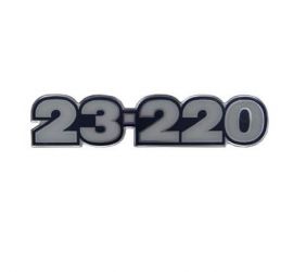 Emblema resinado frontal 23-220
