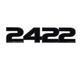 Emblema resinado frontal 2422