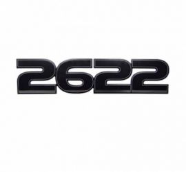 Emblema resinado frontal 2622