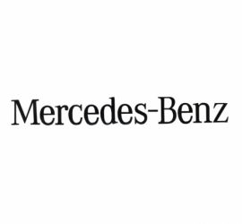 Emblema resinado tapa-sol MERCEDES-BENZ ( Preto )