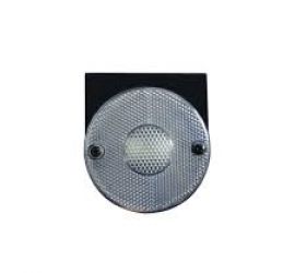 Lanterna lateral c/ sup. c/ conector lente cristal Randon ( 85mm )