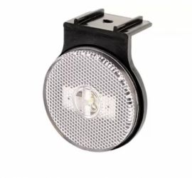 Lanterna lateral com suporte lente cristal Randon ( 65mm )