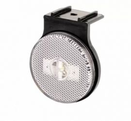 Lanterna lateral com suporte lente cristal Randon ( 85mm )