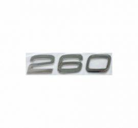 Letreiro 260 VM ( Cromado )