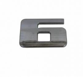 Letreiro 6 e 9 Cargo (após 2010) ( Injetado e Cromado )