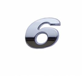 Letreiro 6 e 9 Constellation ( Injetado e Cromado )