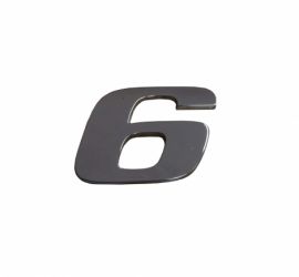 Letreiro 6 e 9 ( Injetado e Cromado )