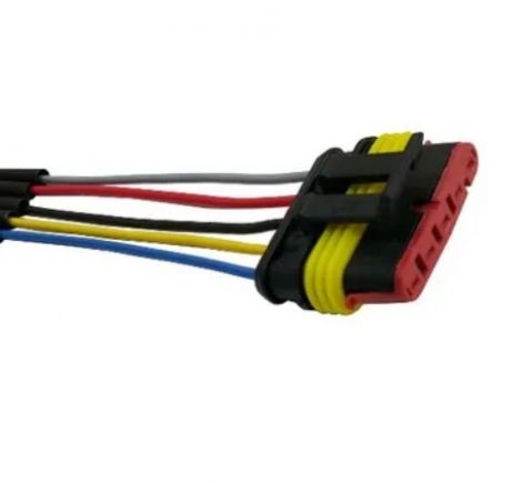 Chicote lanterna traseira Carreta ( 5 vias) (Randon/Guerra/Diversas)