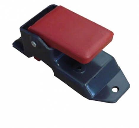 Conjunto maçaneta interna cinza HPN e 1935