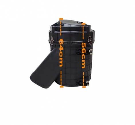 Corpo filtro de ar (alto)