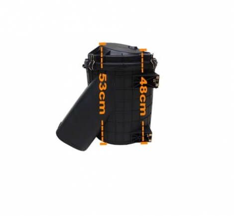 Corpo filtro de ar (baixo)