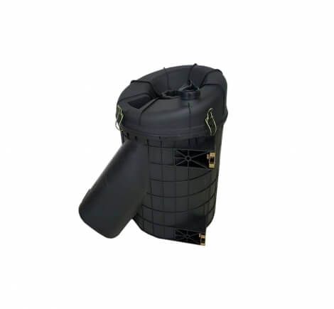 Corpo filtro de ar com tampa S5 (baixa flor)