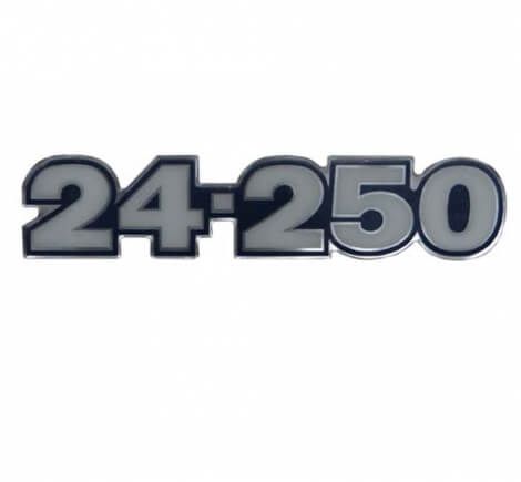 Emblema resinado frontal 24-250