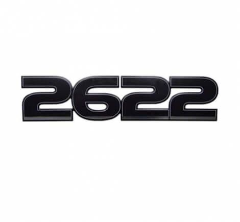 Emblema resinado frontal 2622