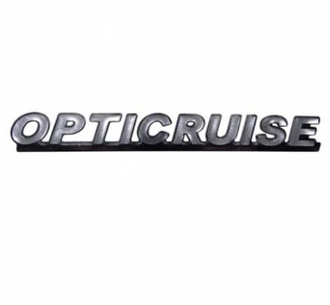Emblema resinado OPTICRUISE
