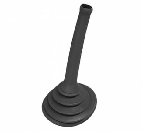 Guarda-pó câmbio preto HPN prolongador maior