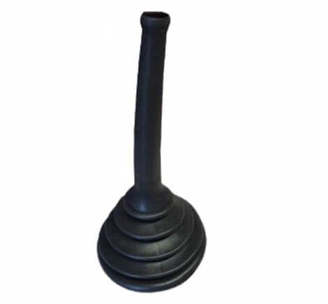 Guarda-pó câmbio preto HPN prolongador menor