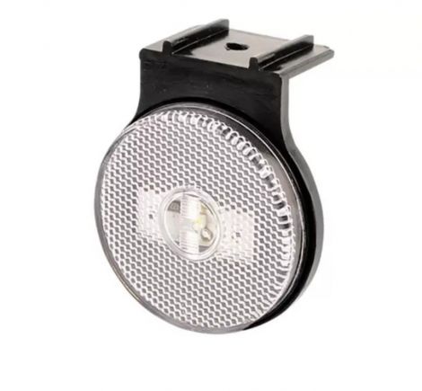 Lanterna lateral com suporte lente cristal Randon ( 65mm )