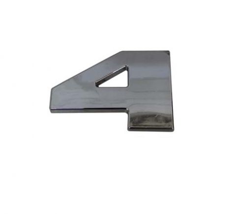 Letreiro 4 Cargo (após 2010) ( Injetado e Cromado )