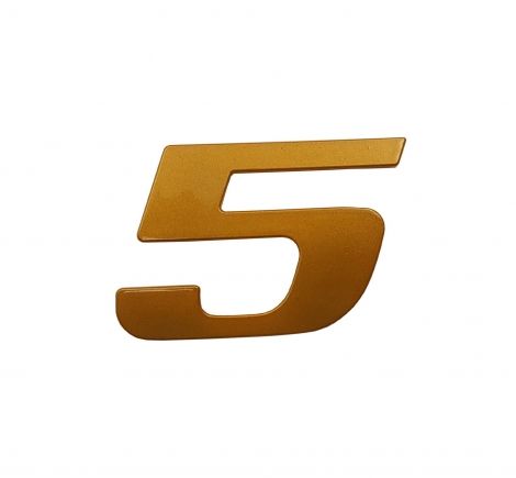 Letreiro 5 ( Injetado e Dourado )