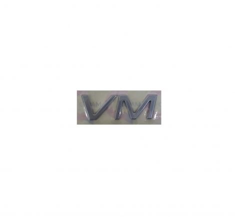 Letreiro VM VM ( Cinza )